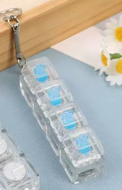 Keyboard Fidget Keychain